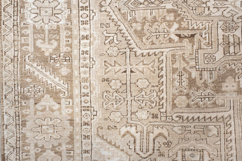 Antique Heriz Area Rug (6' x 9')